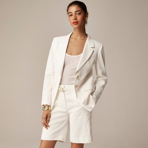 Blazer J.Crew Madelyn Mujer Ivory España | WEAMOT492