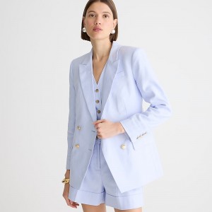Blazers J.Crew Greta Mujer Peri Breeze España | VINUSJ273