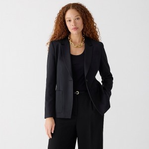Blazers J.Crew Helena Mujer Negras España | EBRQCN871