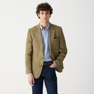 Blazers J.Crew Kenmare Relaxed-fit Hombre Verde Oliva Rojas España | HVQBSW602