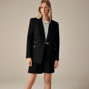 Blazers J.Crew Vivienne Mujer Negras España | NYSEBX286