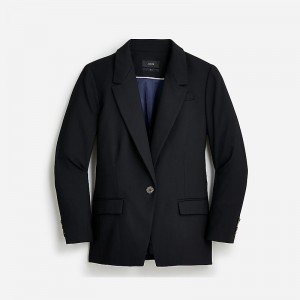 Blazers J.Crew Willa Mujer Negras España | UGFLME524