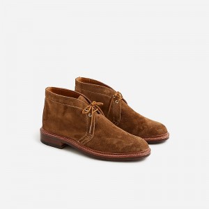 Botas J.Crew Alden® for J.Crew unlined chukka Hombre Snuff Suede España | DZOJWV405