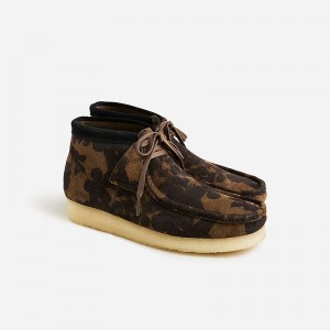 Botas J.Crew Clarks® Originals Wallabee® Hombre Kaki España | VMJEDY386