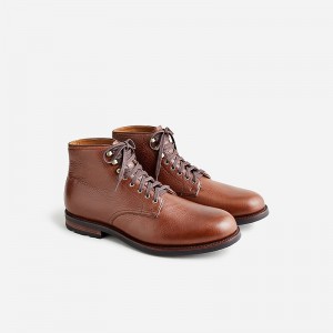 Botas J.Crew Kenton plain toe Hombre Marrones España | MSBVEH739