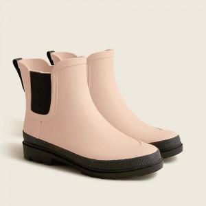 Botas de Lluvia J.Crew Short lug-sole Mujer Rosas España | SQULEC283