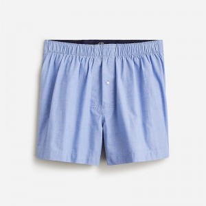 Boxer J.Crew Patterned Hombre Eoe Bold Peri España | HURKOV396