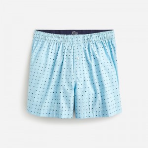 Boxer J.Crew Printed Hombre Azules España | KXPCFG362