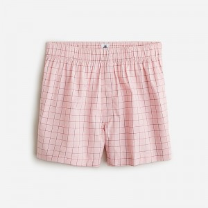 Boxer J.Crew Thomas Mason® for J.Crew cotton Hombre Rosas España | MOHLVF378