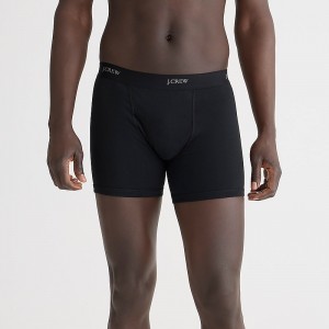 Bragas J.Crew Stretch 3" Hombre Negras España | KABIUP728