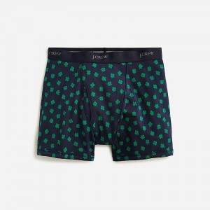 Bragas J.Crew Stretch 4" Hombre Azul Marino España | XWBDVF574