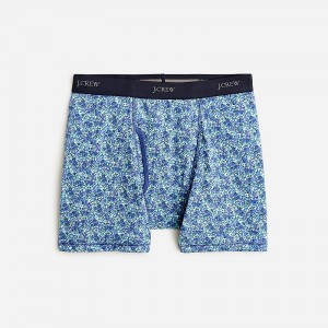 Bragas J.Crew Stretch 4" Hombre Meadow Floral Blues España | BHVQUZ078