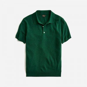 Camisa Polo J.Crew Short-sleeve cashmere sweater Hombre Garland España | LJSXIY431
