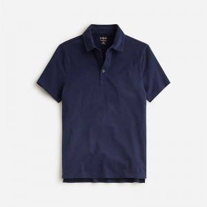 Camisa Polo J.Crew Sueded cotton Hombre Ultramarine España | AIYGUT350