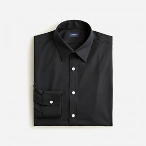 Camisas J.Crew Bowery wrinkle-free with point collar Hombre Negras España | NDERJG389