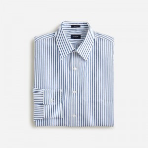 Camisas J.Crew Bowery wrinkle-free with point collar Hombre Azules España | QIMSYC976
