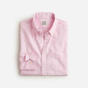 Camisas J.Crew Broken-in organic cotton oxford Hombre Rosas España | MKCFQH469