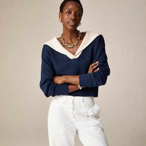 Camisas J.Crew Garçon classic chambray Mujer Azules España | LGWXUY276