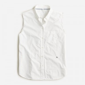 Camisas J.Crew Limited-edition HommeGirls® for J.Crew reworked classic-fit Mujer Blancas España | GDONEW296