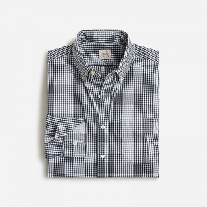 Camisas J.Crew Secret Wash cotton poplin Hombre Azul Marino España | ESQXLC786