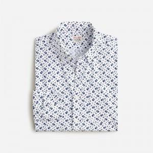 Camisas J.Crew Secret Wash cotton poplin Hombre Blancas España | NORIUY742
