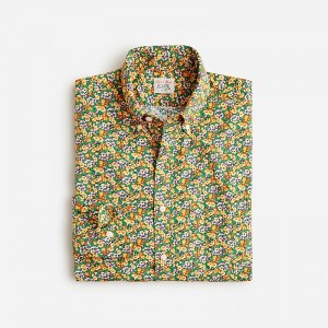 Camisas J.Crew Secret Wash cotton poplin Hombre Naranjas España | LZWYOI091