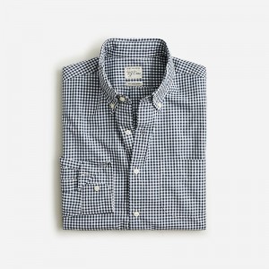 Camisas J.Crew Secret Wash cotton poplin Hombre Azul Marino España | OIQAYE704