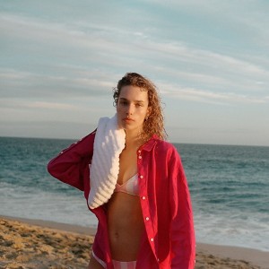 Camisas J.Crew Étienne oversized Mujer Rosas España | VOSCXQ517