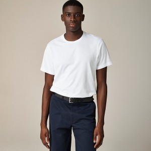 Camiseta J.Crew Broken-in Hombre Blancas España | ESRNIH914