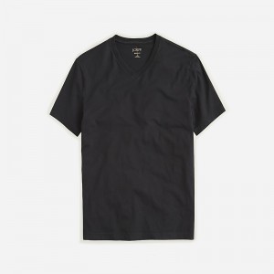 Camiseta J.Crew Broken-in V-neck Hombre Negras España | KBJREF617
