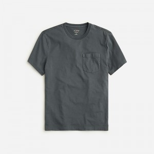 Camiseta J.Crew Broken-in pocket Hombre Bedford Coal España | RHUPOC830