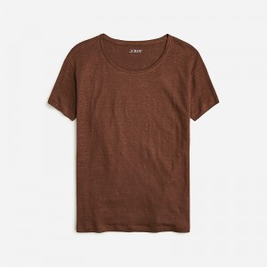 Camiseta J.Crew Relaxed Mujer Roasted Cocoa España | XZRIYO724