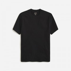Camiseta J.Crew Sueded cotton Hombre Negras España | CABDNS349