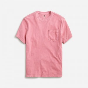 Camiseta J.Crew Vintage-wash cotton Hombre Foxglove España | LQUYNF401