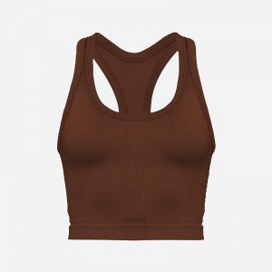 Camiseta sin Manga J.Crew Alala® barre racerback Mujer Marrones España | EAIOZC513