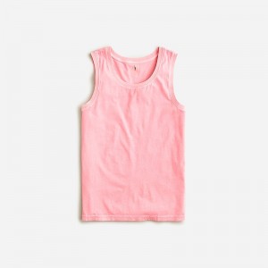 Camiseta sin Manga J.Crew Broken-in Hombre Hibiscus España | RDOZAQ435