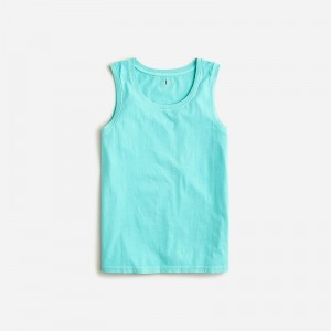 Camiseta sin Manga J.Crew Broken-in Hombre Paradise Aqua España | NMARBQ781