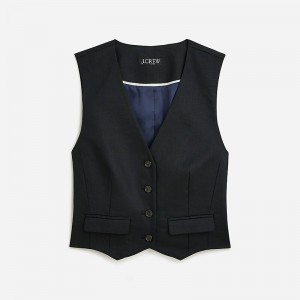 Chaleco J.Crew Classic Mujer Negras España | WVQZJE907