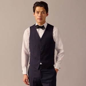 Chaleco J.Crew Ludlow Slim-fit tuxed Hombre Azul Marino España | XCDWUI845