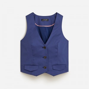 Chaleco J.Crew Slim-fit Mujer Azul Real Azul Marino España | KITGVB890