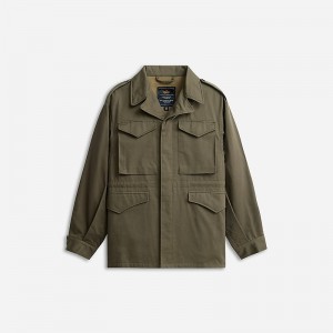 Chaquetas J.Crew Alpha Industries® M-43 field Hombre Verde Oliva España | TSGUXN243