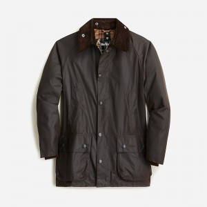 Chaquetas J.Crew Barbour® Bedale wax Hombre Marrones España | GZADCR158