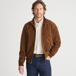 Chaquetas J.Crew Harrington Hombre Aged Mahogany España | ZVYLWU019