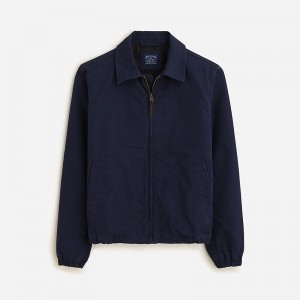 Chaquetas J.Crew Harrington Hombre Azul Marino España | TDJEHX520