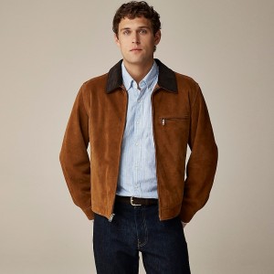 Chaquetas J.Crew Limited-edition Wallace & Barnes Hombre Marrones España | CXDKHM753