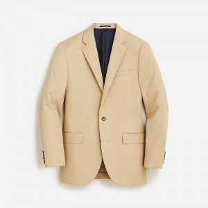 Chaquetas J.Crew Ludlow Slim-fit Hombre Kaki Claro España | PBLWFR790
