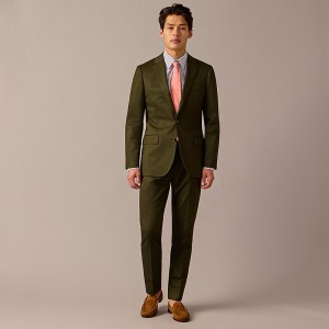 Chaquetas J.Crew Ludlow Slim-fit Hombre Verde Oliva Oscuro España | ZGIWUK986