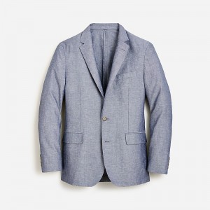Chaquetas J.Crew Ludlow Slim-fit unstructured Hombre Verde Menta España | SFPOLJ904