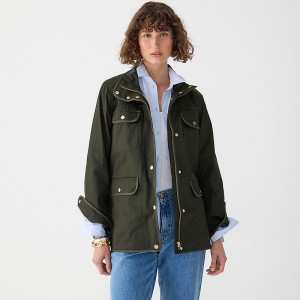 Chaquetas J.Crew New downtown field Mujer Verde Menta España | ZOXAJW578
