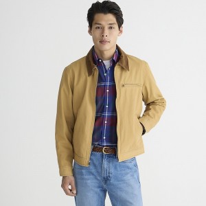Chaquetas J.Crew Wallace & Barnes lightweight canvas Hombre Cafe España | AEHNKS509
